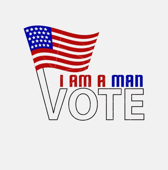 Vote in USA - I am a man vote 2 PNG Free Download