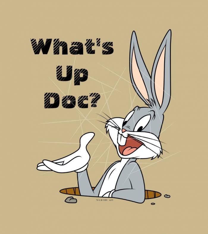 WHAT’S UP DOC?™ BUGS BUNNY Rabbit Hole PNG Free Download