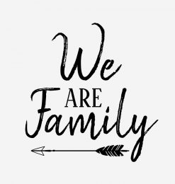 We Are Family - Adoption - Foster - Blended Family PNG Free Download