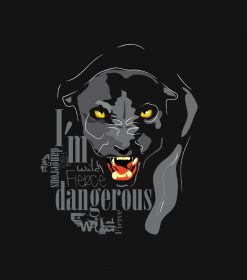 Wild panther black PNG Free Download