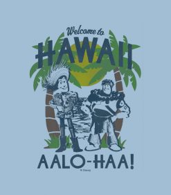 Woody and Buzz - Welcome To Hawaii Toddler PNG Free Download