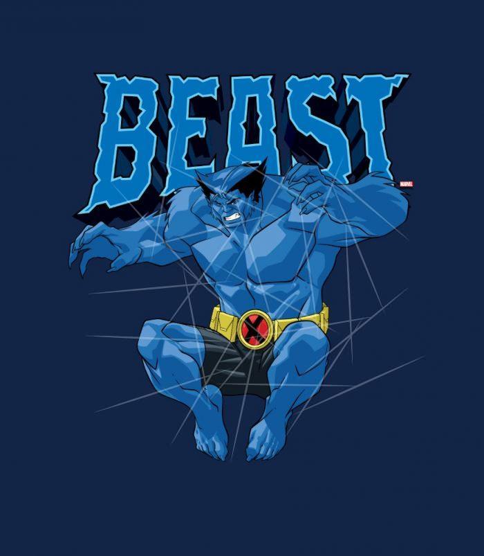 X-Men - Beast Leaping Into Action PNG Free Download