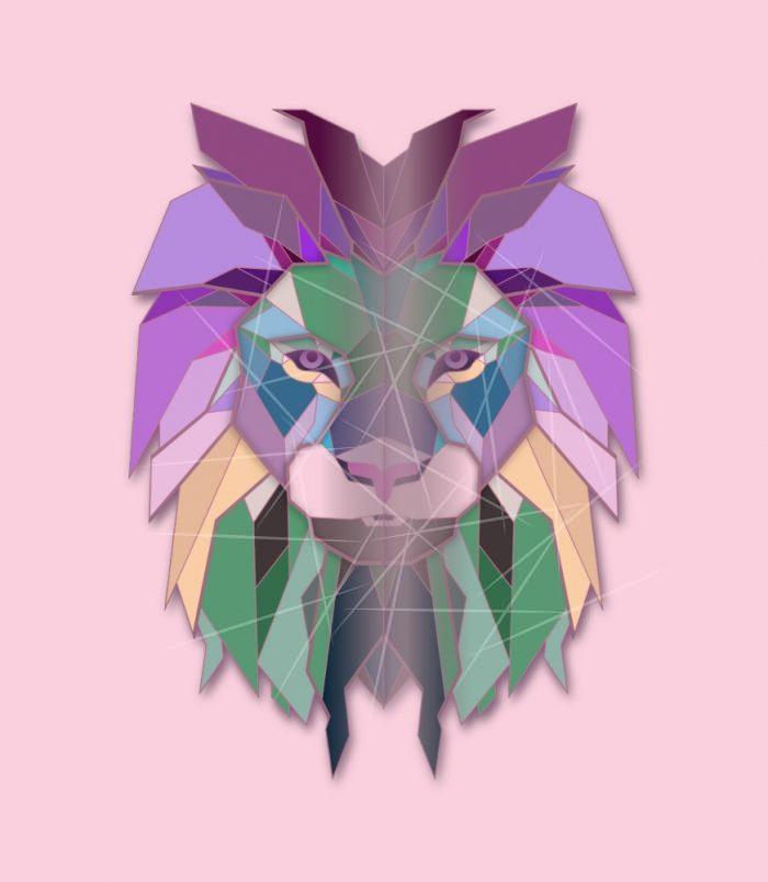 bright lion long PNG Free Download