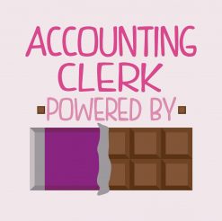 Accounting Clerk Chocolate Gift for Woman SVG