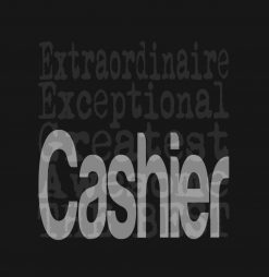 Cashier Extraordinaire SVG