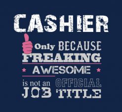 Cashier only because Freaking Awsome SVG