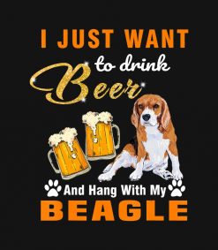 Drink Beer And Hang With My Beagle PNG Free Download