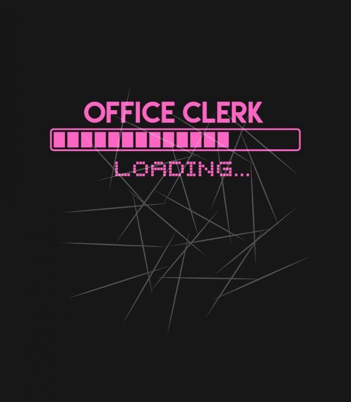 Office Clerk Loading SVG