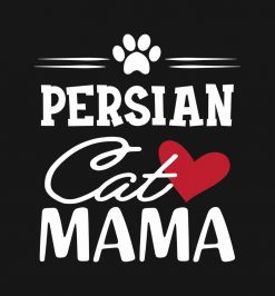 Persian Cat Mama SVG