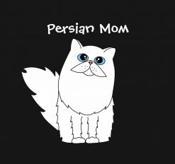 Persian Cat Mom 1 SVG