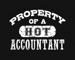Property of a Hot Accountant SVG