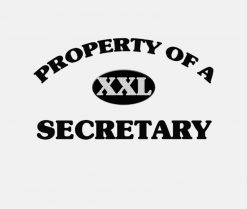 Property of a SECRETARY SVG