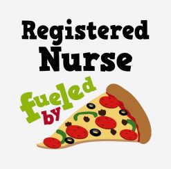 Registered Nurse (Funny) Pizza T Shirt SVG