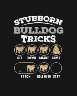 Stubborn Bulldog Tricks PNG Free Download