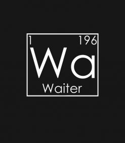 Waiter Restaurant Periodic Elements Waiters SVG