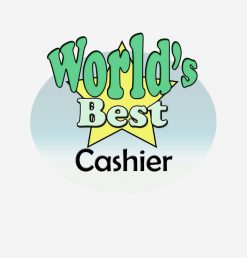Worlds best Cashier SVG