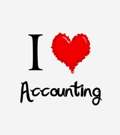 i love accounting SVG