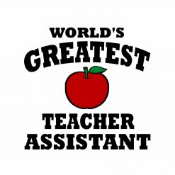 Greatest Teacher Assistant PNG Free Download