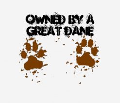Mens Owned by a Great Dane PNG Free Download