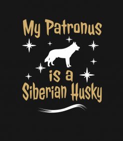 My Patronus Is A Siberian Husky Dog PNG Free Download