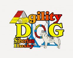 Siberian Husky Agility PNG Free Download