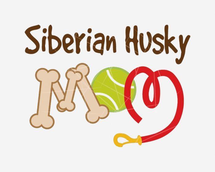 Siberian Husky Dog Breed Mom Gift PNG Free Download