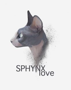 Sphynx love PNG Free Download