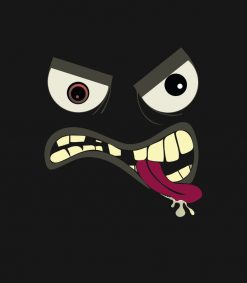 Angry Monster Costume Halloween Cute Funny Face PNG Free Download