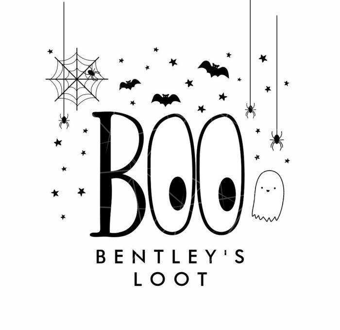 Boo Hallowen Trick or Treat Tote Bag PNG Free Download