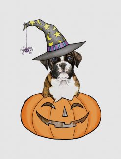 Boxer Halloween PNG Free Download
