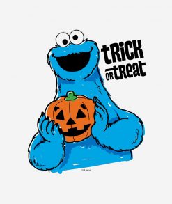 Cookie Monster - Trick Or Treat PNG Free Download