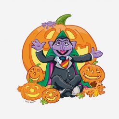 Count von Count - Halloween Pumpkins PNG Free Download