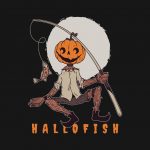 Halloween For Fisherman- Pumpkin Fishing Lover PNG Free Download