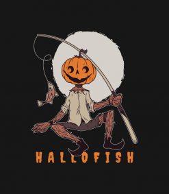 Halloween For Fisherman- Pumpkin Fishing Lover PNG Free Download