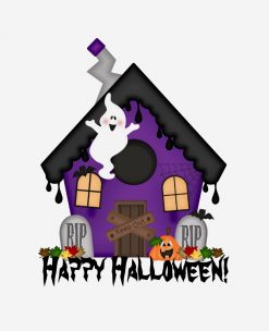 Halloween Haunted House kids Holiday PNG Free Download
