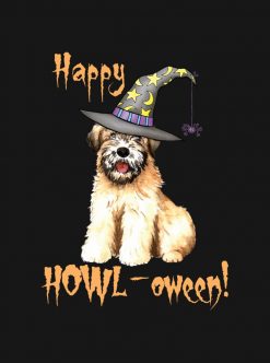 Halloween Soft Coated Wheaten Terrier PNG Free Download