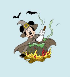 Halloween Witch Minnie Mouse PNG Free Download
