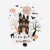 Happy Halloween Haunted House PNG Free Download