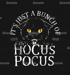 Hocus Pocus Halloween Spooky Black Cat October PNG Free Download