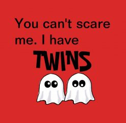 Mom of Twins Halloween Shirt PNG Free Download