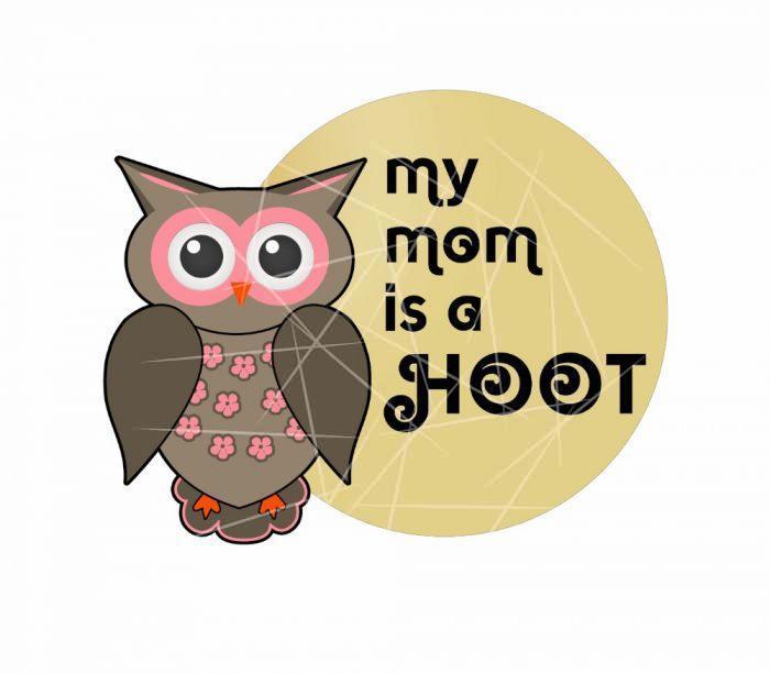 My mom is a hoot owl. Dad too. Toddler PNG Free Download