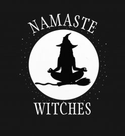 Namaste Witches Halloween PNG Free Download