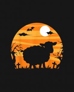 Sheep Halloween Shirt Costume Funny Gift Women Men PNG Free Download