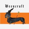 Weencraft Dachshund Witch Funny PNG Free Download