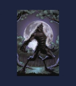 Werewolf Howling At The Moon PNG Free Download