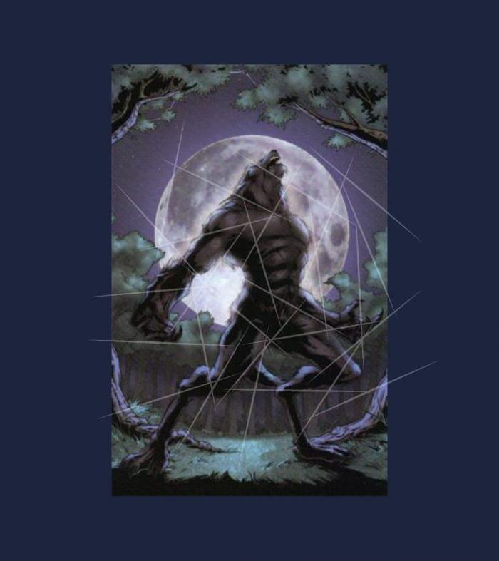Werewolf Howling At The Moon PNG Free Download