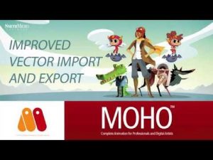 Moho 12 (Anime Studio) – SVG Vector Graphic Import and Export Tutorial