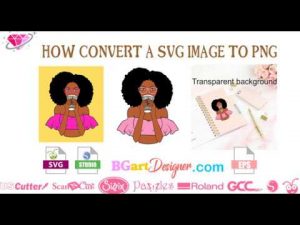 Convert SVG to PNG with transparent background