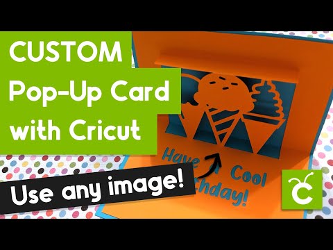 Design & Create Your Own Popup Card with Cricut